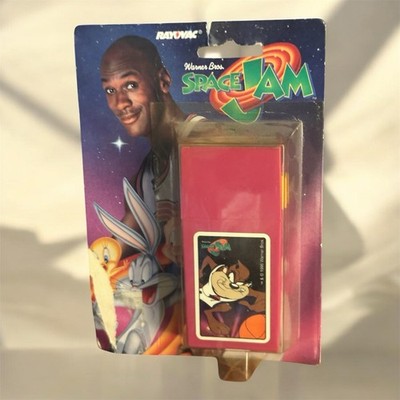 Vintage 1996 Rayovac Space Jam Flashlight Warner Bros Michael Jordan Tasmanian