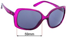 SFx Replacement Sunglass Lenses fits Oakley Beckon OO9125 - 59mm Wide