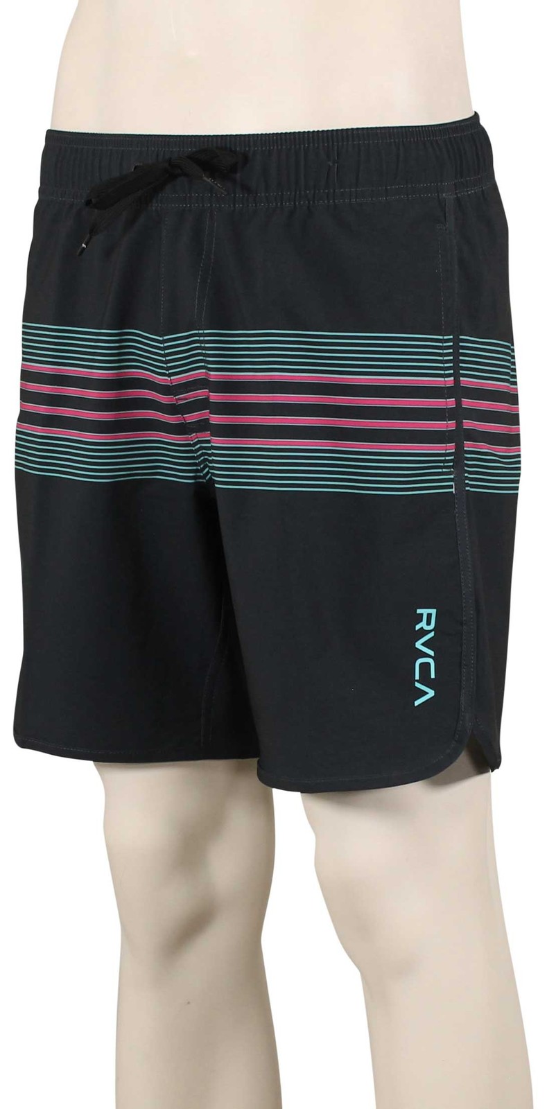 Эластичные волейбольные шорты RVCA Eastern — черная полоска — новинка