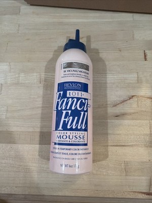 Roux Fanci-Full Color Mousse 58 vicuna for blonde white hair 6 Oz. Brightens NEW