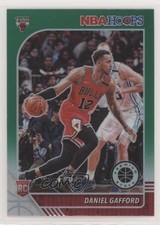 2019-20 Panini NBA Hoops Premium Stock Green Prizm Daniel Gafford Rookie RC 04an