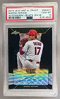 Shohei Ohtani 2018 Leaf Metal Draft #BASO1 Black Wave RC Auto 3/5 PSA 10