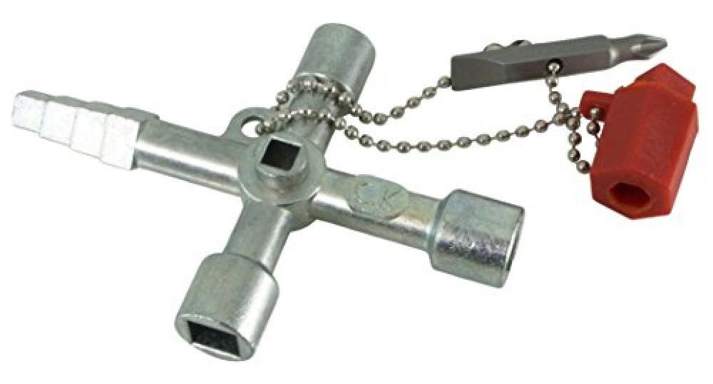 Chiave Universale Armadi di Controllo C.K 495015 - 8 in 1 Originale