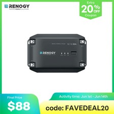 Renogy 12V 20A DC to DC Battery Charger DC-DC...