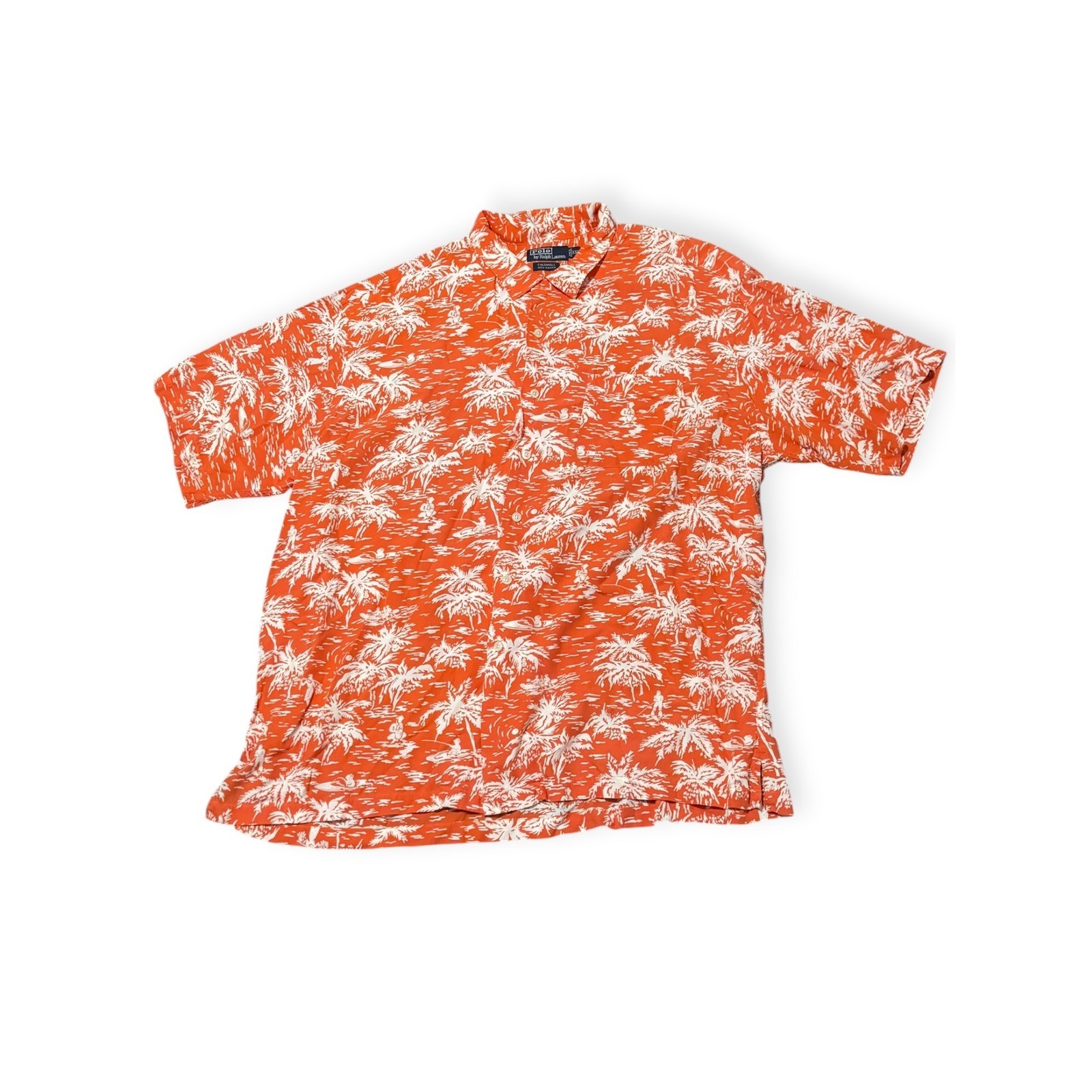 Polo Ralph Lauren Vintage Caldwell Loop collar tropic… - Gem