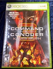 Command & Conquer 3: Kane's Wrath (Microsoft Xbox 360, 2008) EA - Case & Disc