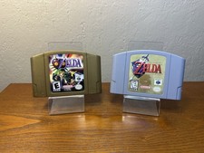 The Legend of Zelda Majora's Mask & Ocarina of Time N64 Games TESTED