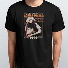 Image of Janis Joplin New York Unisex T-SHIRT S M L XL XXL 3 4 XL Black