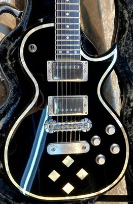 Greco Zemaitis GZ-2600 IF BK E-Gitarre Mahagoni DiMarzio DP103 Gebraucht