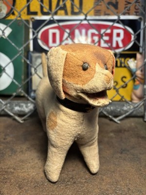 Antique Victorian Era Stuffed Toy Dog | eBay