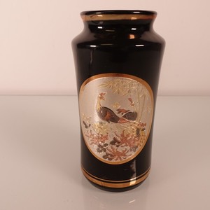 The Art of Chokin 24k Gold Edged Vase | eBay