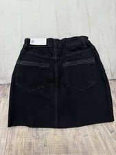 Mid Rise Black Skirt