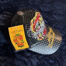 Preços baixos em Ed Hardy Black Baseball Caps for Men