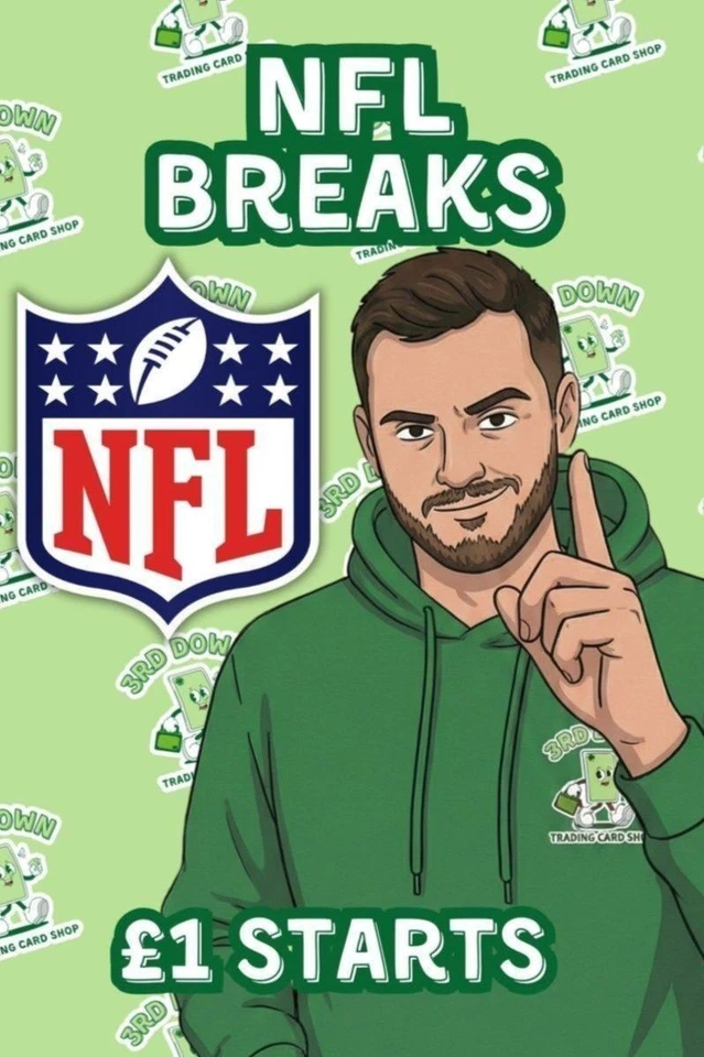 TOPPS NFL - £1 STARTS -  Breaks with Jordan