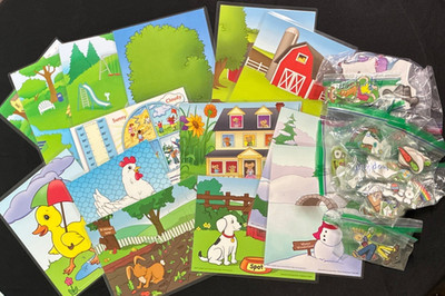 Abeka Homeschool Phonics and Numbers  and Learning Charts and Games Set, K4-K5