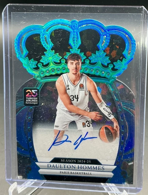 2024/25 Crown Royale Euroleague Daulton Hommes Platinum Auto #1/1