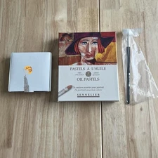 New Unused Sennelier Oil Pastel Set - Portrait Colors, Set of 24 