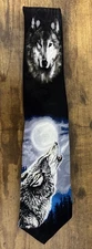 Steven Harris Tie - Wolf Howling At Moon