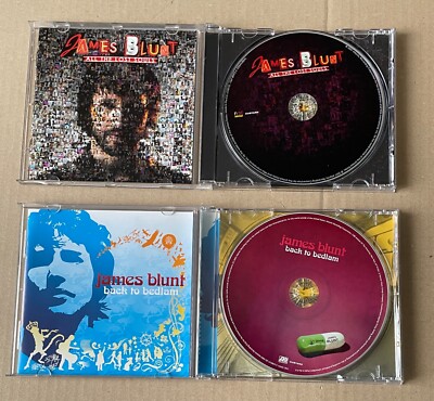 Lot 2 x CD James BLUNT Back to bedlam / All the lost souls EUROPE MINT/EX