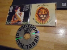 RARE oop MC Mystic CD Babylon Rebel Radio 2nd chptr hip hop reggae PRIVATE PRESS