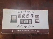 10 pcs Photo Frame And Wall Art Decor Set Home Family Picture Kids Baby