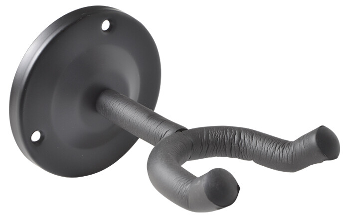 Guitar Wall Hanger with Padded Yoke - Supplied with Fixings
