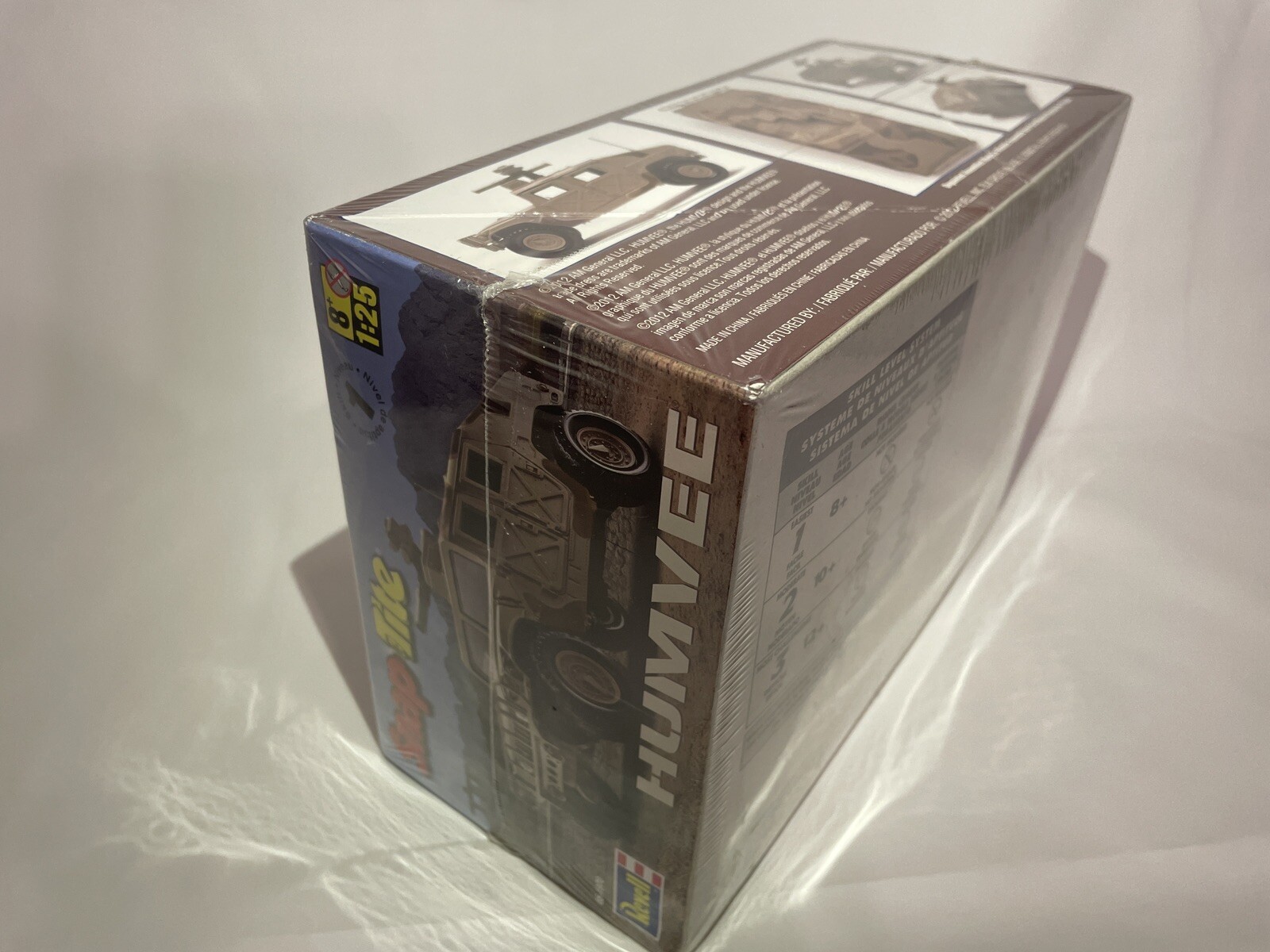 Revell Snap Tite Humvee 1:25 scale Military Jeep Model Kit Army Cannon Gun NEW!!