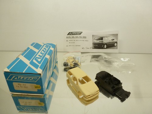 ALEZAN 180 ALFA ROMEO 145 1.9TD 1995 - 1:43 - UNBUILT RESIN KIT IN BOX - Imagen 10 de 10