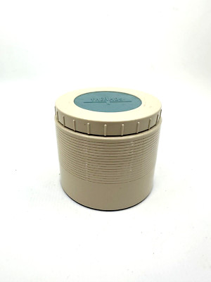 Vintage Thermos Insulated Jar King-Seeley Model 1155 8oz Teal And Tan 3.25'' tall