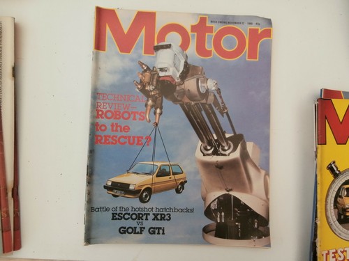 Motor 1980.Escort XR3 v Golf GTi.Hotshot shootout. Ford research tests. Toleman