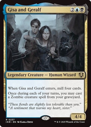 GISA AND GERALF x1 mtg NM-M Innistrad Remastered 1 Rare - Picture 1 of 1