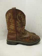 Smoky Mountain Boots Brown Round Toe Kids Cowboy Western Sty 2470C Size 12.5 D