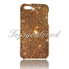 Gold Bumpie fits  IPhone XS BLING BACK CASE C...