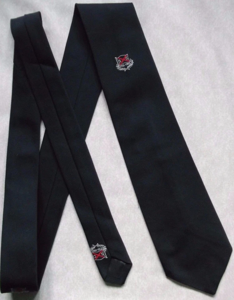 Tie Regimental Mens Necktie Club FLAG 1730-1960 COMMEMORATIVE - Image 2 of 4