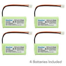 Kastar 4 Cordless Home Phone Battery for AT&T Lucent BT18433 BT28433 BT1011 3101