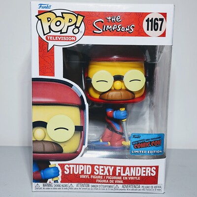 Funko Pop: The Simpsons - Stupid Sexy Flanders #1167 NYCC 2021 Official Ex.