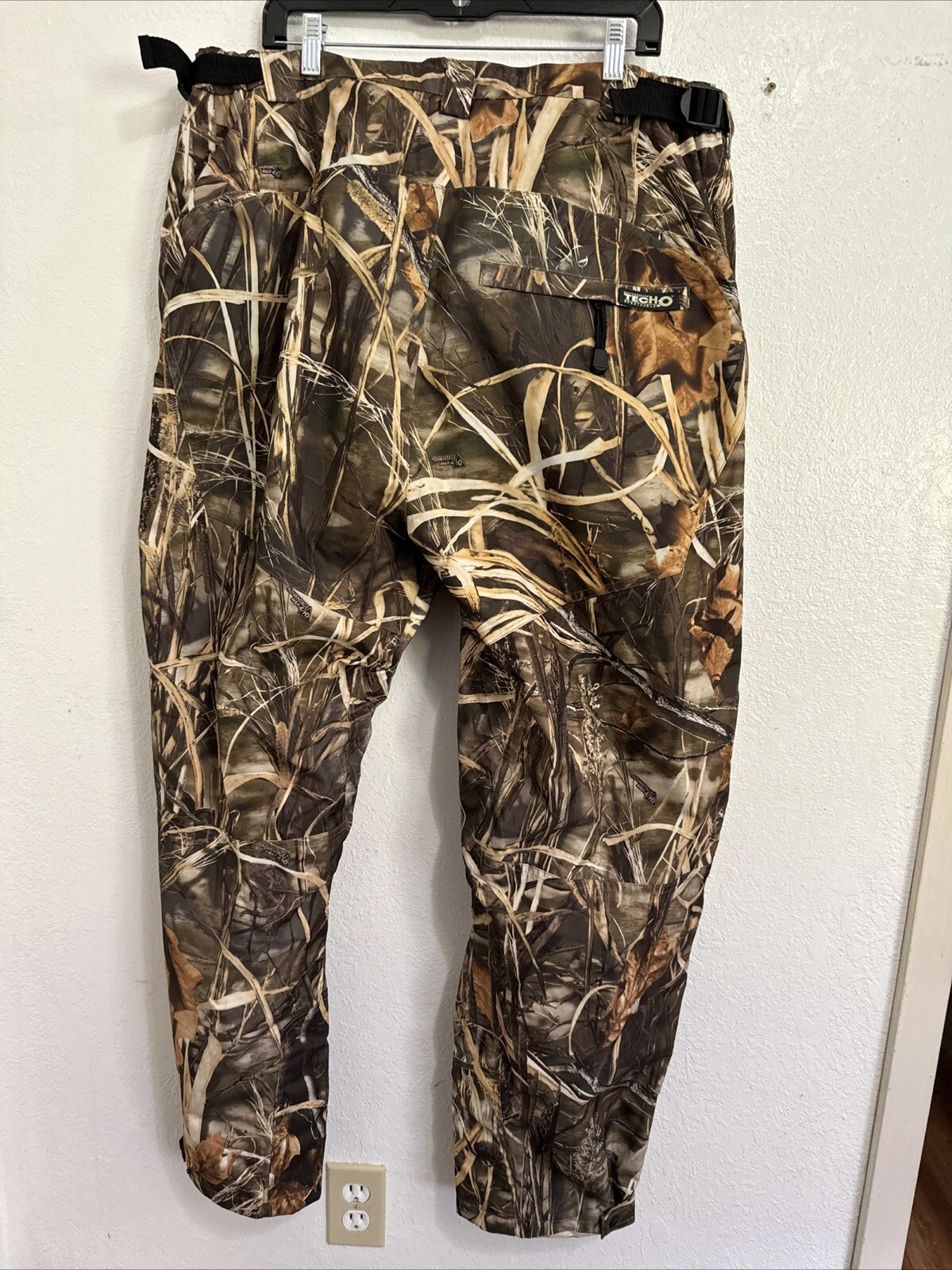 GUIDE SERIES Brown RealTree TECH2O CAMO HUNTING PANTS Waterproof Rain Sz Mens XL