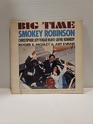 Big Time soundtrack LP Smokey Robinson 1977 Motown Records Sealed 