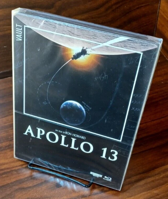 Apollo 13 4K Steelbook Film Vault Collection(U.K IMPORT)+VICE Poster-NEW-Free &H Foto 3 de 4