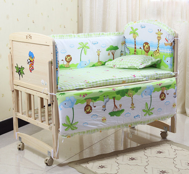 cot bumper bedding set