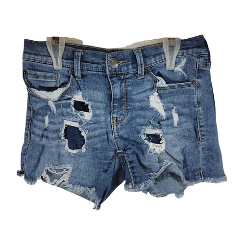 Mudd Flx Stretch Midi Low Rise Blue 