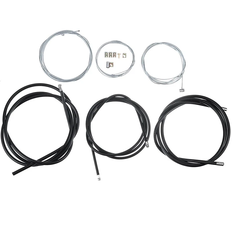 Clutch Brake Throttle Cable Kit Motorcycle Dirt Bike Repair ABS+Aluminum Alloy — 第 4/4 张图片