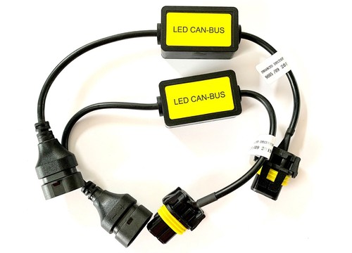 9006 LED Headlight 6000K Bulbs Kit, White 2 Pcs, CSP Chip 6000 Lumens - Picture 4 of 5