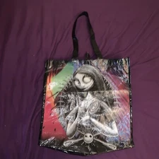 The Nightmare Before Christmas Reusable Shopping Bag Jack Skellington Sally