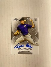 Tennessee Volunteers ANDREW BEHNKE Signed Perfect Game Card
