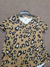 medium womens leopard shirt 20.00