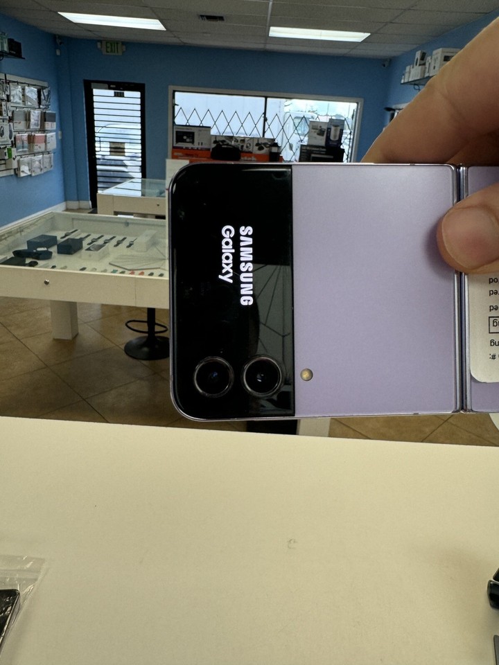 Samsung Galaxy Z Flip 4 5G GSM Unlocked 128GB Purple New eBay