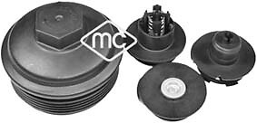 03841 Metalcaucho Cap, oil filter housing for AUDI,FORD,MITSUBISHI,SEAT,SKODA,VW