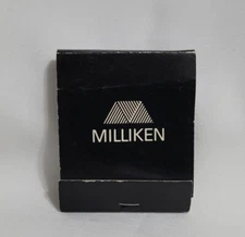 Vintage Milliken Textile Research Matchbook Spartanburg SC Advertising Matches