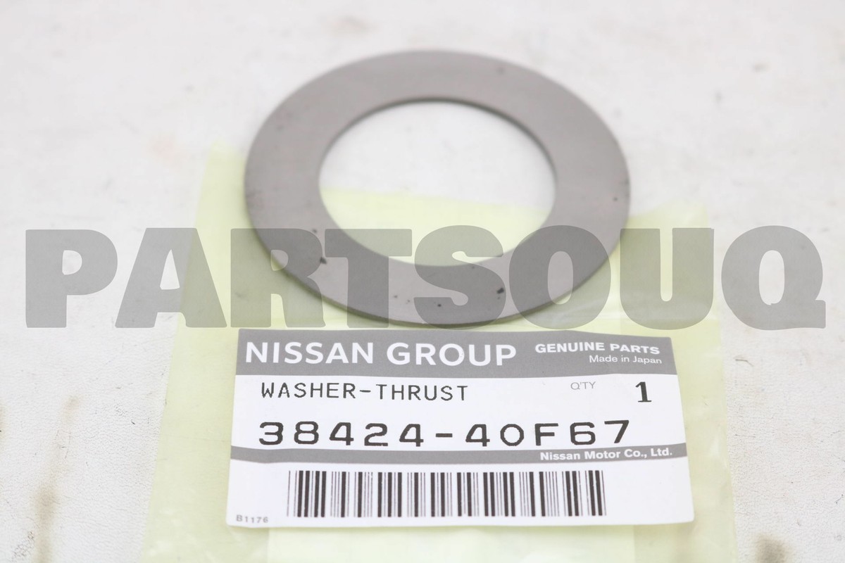 3842440F67 Genuine Nissan WASHER-THRUST,SIDE GEAR 38424-40F67 | eBay 